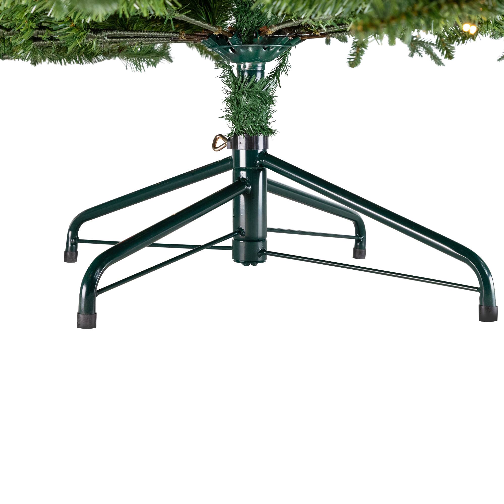 12ft. Pre-Lit Cumberland Pine Artificial Christmas Tree, Warm White LED Lights
